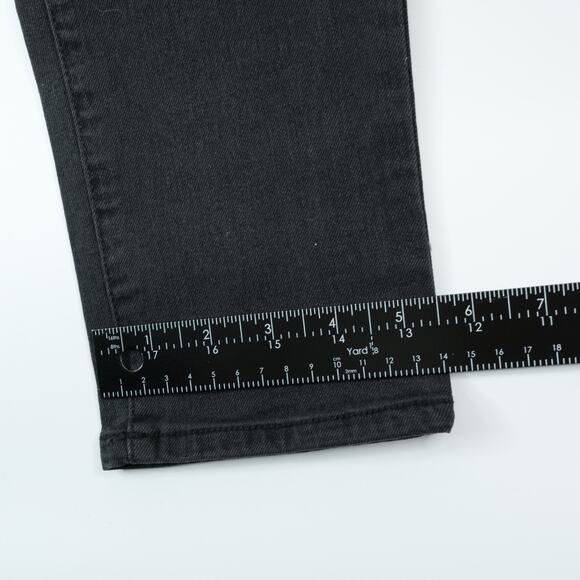 Seven7 Skinny Jeans Womens 10 (32x28.5) Black High Rise Stretch Denim Tight Pant - Picture 12 of 12